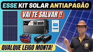 This 🌞off grid SOLAR KIT🌞 ANTI-BLACKOUT will save a lot of people