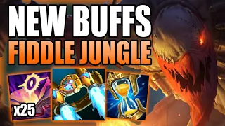 HOW TO PLAY FIDDLESTICKS JUNGLE & CARRY AFTER HIS RECENT BUFFS! - Best Build/Runes League of Legends