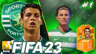 FIFA 23 | КАРЬЕРА ЗА ИГРОКА | РОНАЛДУ СНОВА 17 | # 1