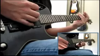 Skillet - Hero guitar cover WITH TABS