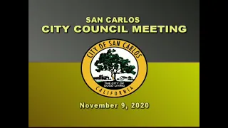 CITY COUNCIL - REGULAR MEETING - 11/09/2020