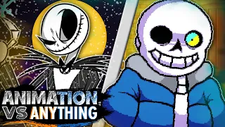 Jack Skellington vs Sans - Rap Battle (ANIMATION VS ANYTHING)