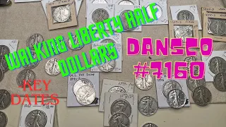 ❗️Dansco 7160 Walking Liberty Half Dollars ❗️How hard is it to put a set together❓