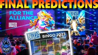 My FINAL Blizzcon Predictions along with Tali & Evitel - Samiccus Reacts