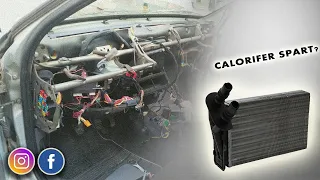 How to CHANGE the HEATER CORE | DASHBOARD removal (DIY)