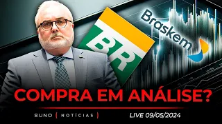 🔴PETROBRAS (PETR4) COMPRARÁ BRASKEM (BRKM5)? | Ibovespa afunda | Preocupações com Banco do Brasil