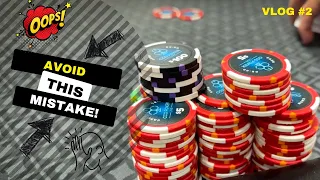 I make a HUGE MISTAKE in a GIANT POT! | Poker Vlog #2