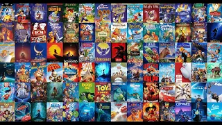 Ranking every animated Disney and Pixar movie Tier list! (Part Two)