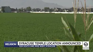 Church Officials Announce Location Of Syracuse Temple