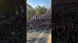 Sturm Graz gegen GAK corteo (19.10.2022