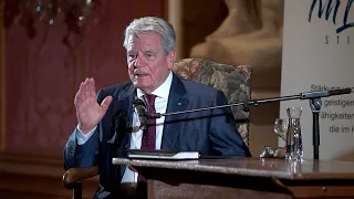 Bundespräsident a.D. Gauck in FULDA - Toleranz ist eine zivilisatorische Leistung