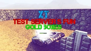 Tanki Online Test Server XT & Gold Boxes(Server 2)