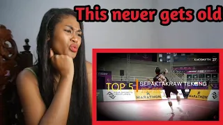 Top 5 Sepak Takraw ● Tekong ● 2015/2016 | Reaction