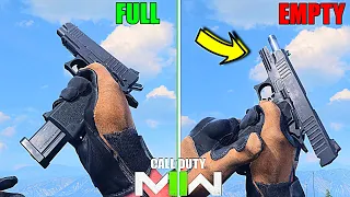 MW2 Season5 Weapons - FuLL vs Empty Inspect Animations