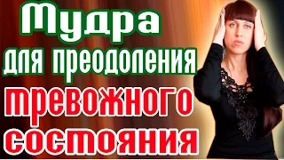 МУДРА ДЛЯ ПРЕОДОЛЕНИЯ ТРЕВОГИ И СТРАХА  / КАК ПЕРЕСТАТЬ БЕСПОКОИТЬСЯ? / ЧУВСТВО ТРЕВОГИ