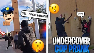 UNDERCOVER COP PRANK IN THE HOOD | SOCIAL EXPERIMENT | ** GONE WRONG **😳 #CYMFAMILY