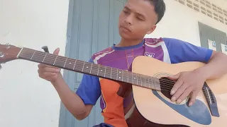 Hmong play guitar