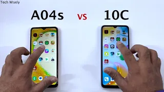 SAMSUNG A04s vs Xiaomi Redmi 10C - Speed Test