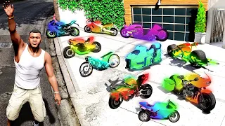Collecting ENCHANTED SUPER BIKES in GTA 5!
