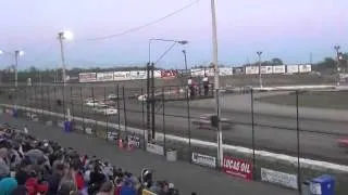 Cory 33T - Ryan 91 Turner Merrittville Speedway Hoosier Stock Feature Race May 19, 2012