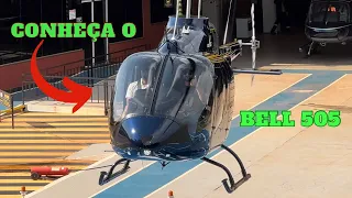 Conhecendo o Helicóptero Bell 505. Voo com fonia!