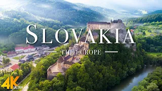 Slovakia 4K (UHD) | Relaxing Music Along With Beautiful Nature Videos | 4K Europe Relaxation Film