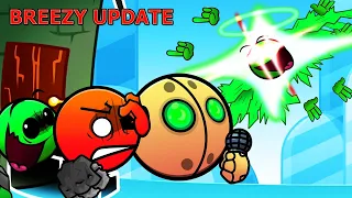 FNF Fire In The Hole | Lobotomy Geometry Dash 2.2 | BREEZY UPDATE