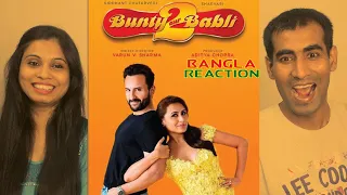 Reaction on Bunty Aur Babli 2 _ Official Trailer _ Saif Ali Khan, Rani Mukerji, Siddhant C, Sharvari