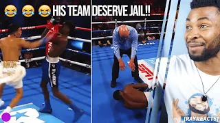 One of The WORST Boxing Debuts of ALL TIME || 😭😂WHOOOOOOSE MANS IS THIS!?!?😭😂  || - [RAYREACTS]