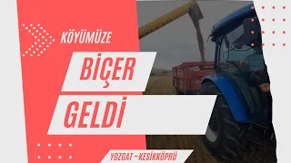 Köyümüze Biçer Geldi--Hasat Zamanı--Kesiķköprü Köyü(Doğal Çekim)