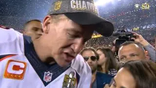 Peyton Manning on Winning Super Bowl 50, 'I'm Very Grateful' | Panthers vs. Broncos | NFL