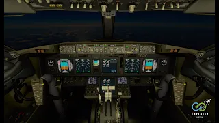 MSFS2020: Full Flight from Amsterdam to Manchester with PMDG B737-700