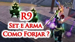 SET E ARMA R9 : COMO FORJAR - PERFECT WORLD