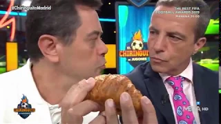 RONCERO llega con un CROISSANT para SORIA: "Del MADRID no hay que REÍRSE NUNCA"