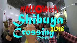 Halloween 2018 Shibuya Crossing Tokyo 4K