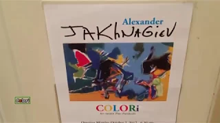 Colori, le opere di Alexander Jakhnagiev al Consolato italiano a New York. Lo speciale