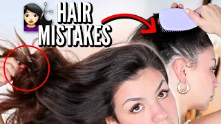 Haircare Mistakes That Are Damaging Your Hair | Common Hair Mistakes To Avoid