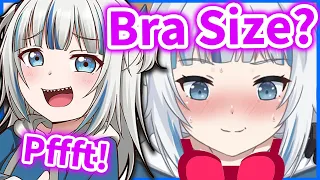 What Bra Size? Are you lost Bro?【Gawr Gura / Hololive】