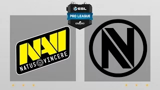 CS:GO - NaVi vs. EnVyUs [Train] Map 2 - ESL Pro League Season 5 - EU Matchday 9