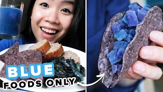 I Only Ate Blue Foods For 24 Hours