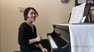 胡瀞云公益講堂 | 李斯特音樂會練習曲《悲嘆》示範教學視頻 (Liszt "Un sospiro")