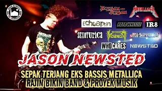 JASON NEWSTED - Sepak Terjang Eks Bassis METALLICA, Rajin Bikin Band & Proyek Musik