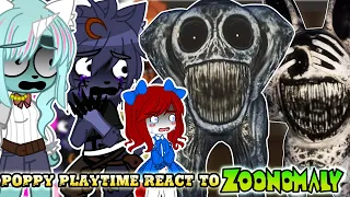 Poppy Playtime react to Zoonomaly Part 2 |||Gacha reaction|||