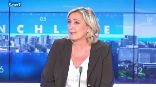 Marine Le Pen : "Eric Zemmour a le sentiment d'être le général De Gaulle réincarné"