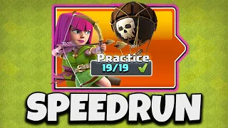 Speedrunning Every Practice Level in Clash of Clans!!