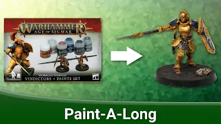 Stormcast Vindicator + Paint Set | Paint A Long