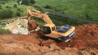 COMEÇAMOS A CORTAR O BARRANCO DA PEDREIRA, /Thiago Esteves/