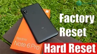 XIAOMI Redmi NOTE 6 Pro | Hard Reset/Factory Reset