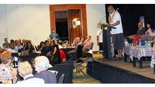 Fijian Minister for Health Hon. Jone Usumate opening address at the Combined Medical Conference.