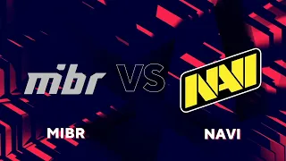 ПОЛУ-ФИНАЛ. Группа C. NAVI vs MIBR. Blast Premier Spring Groups 2021 by @LeniniwTv & @Dedice